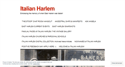 Desktop Screenshot of italianharlem.com